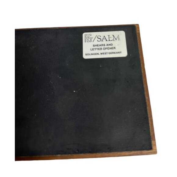 Arthur Salm Shears and Letter Opener Made in Solingen, West Germany - Read - - Picture 5 of 7